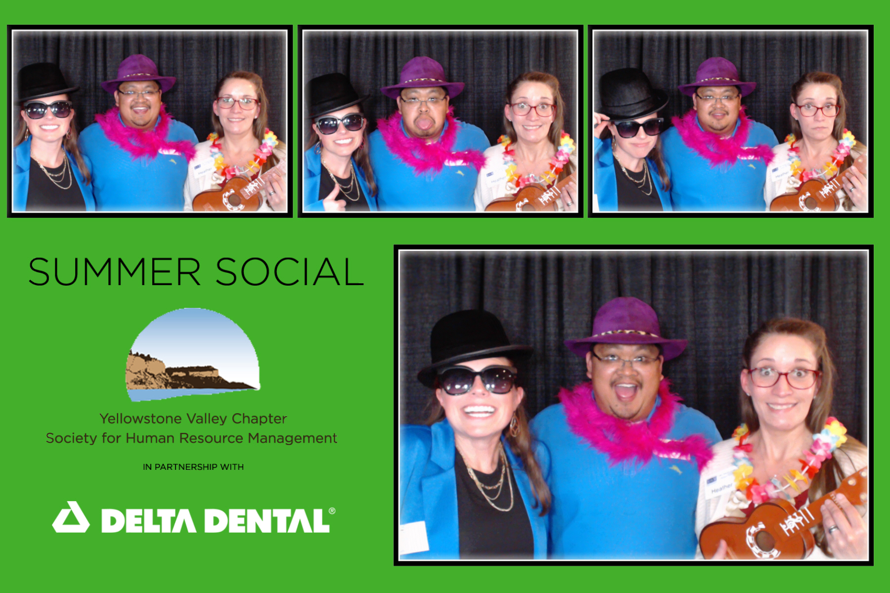 Summer Social for the SHRM Yellowstone Valley Chapter  | View more photos from the event at gallery.photoboothbillings.com/u/PhotoBoothBillings/Summer-Social-for-the-SHRM-Yellowstone-Valley-Chapter